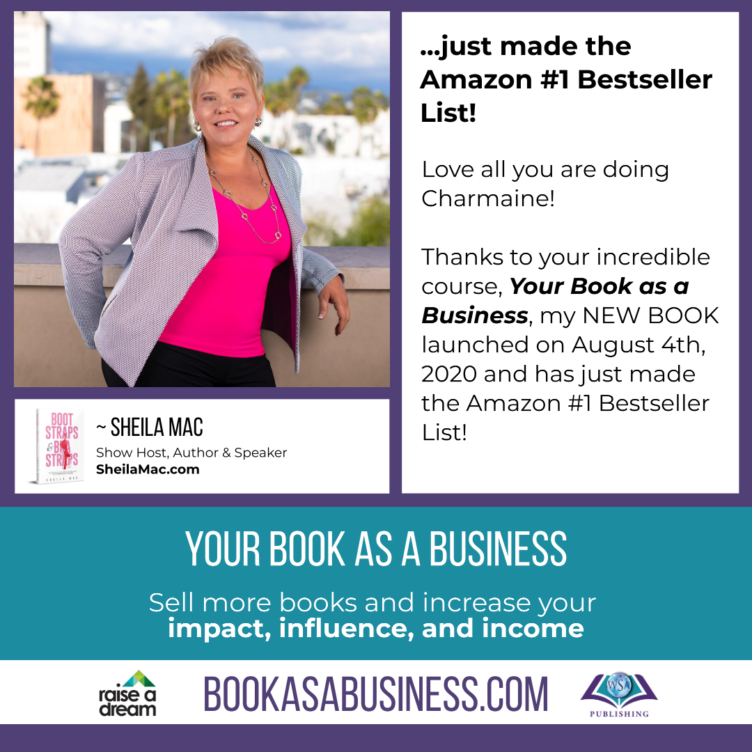Your Book as a Business - Testimonial - Sheila Mac